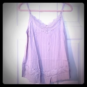 Easel NWT Femme Lace Cami Tank Top Small